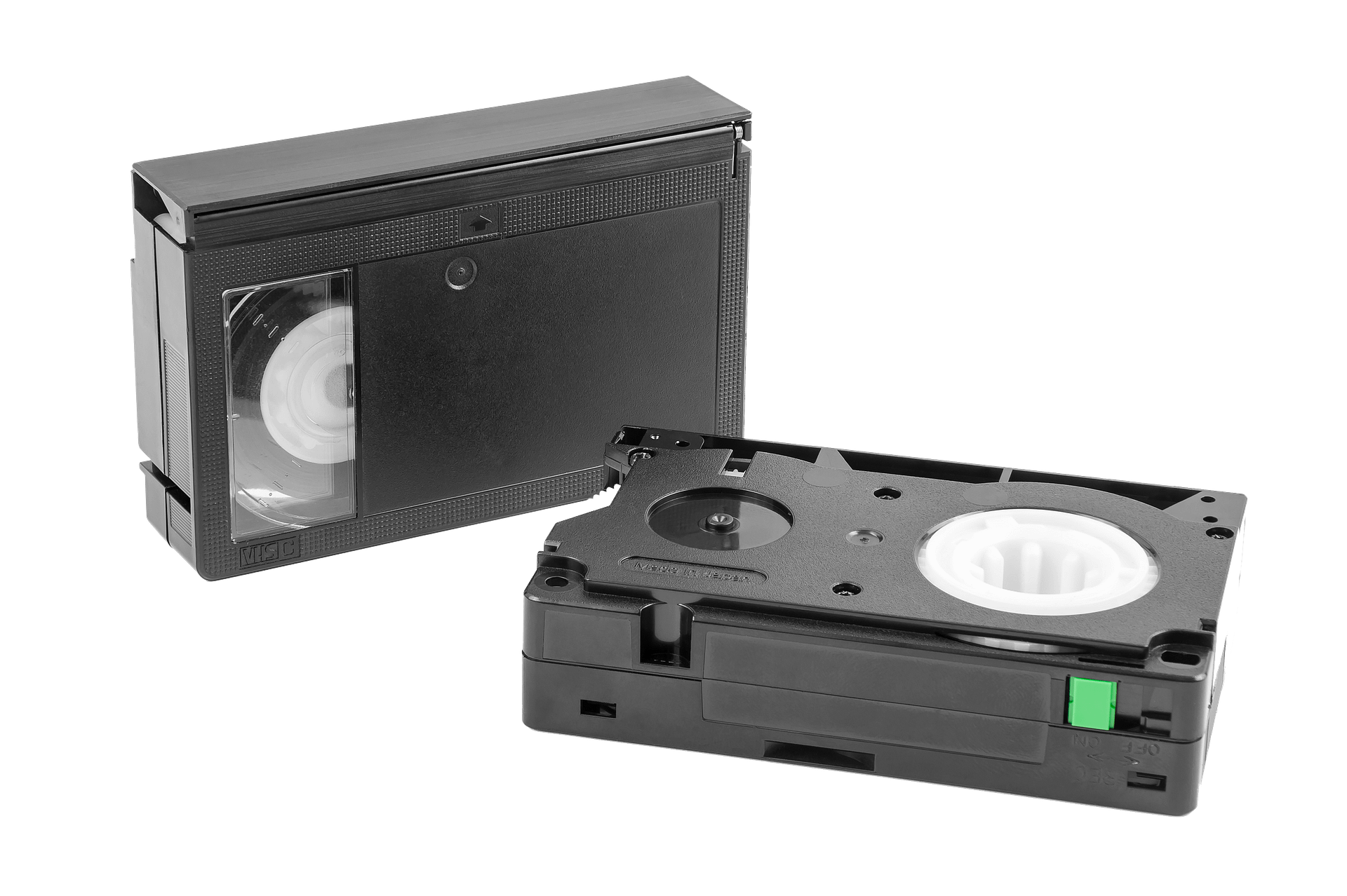 vhs-c-video-cassettes-on-white-background-PFV2KZ7